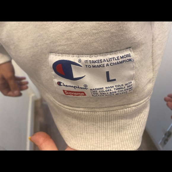 RARE: Supreme x Champion authentic sweatshirt - Picture 5 of 6
